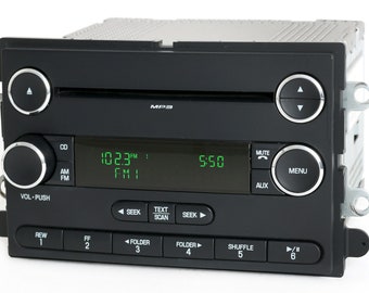 2008-2009 Ford Taurus Mercury Sable Radio Am Fm CD with Bluetooth Music Upgrade Part Number 8G1T-18C869-BA