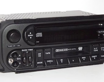 Dodge Chrysler Jeep 2002 - 2006 CD Cassette Aux mp3 Input Remanufactured Car Truck Radio - 22-10 RAZ - Voyager Stratus Intrepid Neon Dakota