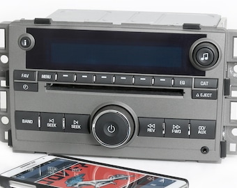 Chevrolet Captiva Sport 2013-2015 Radio Am Fm CD Player Upgraded with Bluetooth Music USB Unlocked Part Number: 22924485