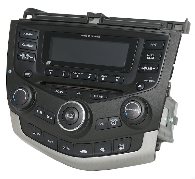 2003-2007 Honda Accord Am Fm 6 Disc CD Player Radio With - Etsy