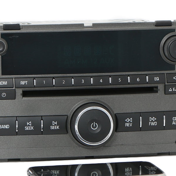 2006-2007 Chevrolet HHR Radio Am Fm CD Player with Auxiliary Input & Bluetooth Music Upgrade Part Nunber 15832812