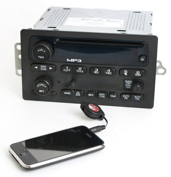 CHEVY/GMC AM/FM RADIO WITH CD PLAYER CD 
