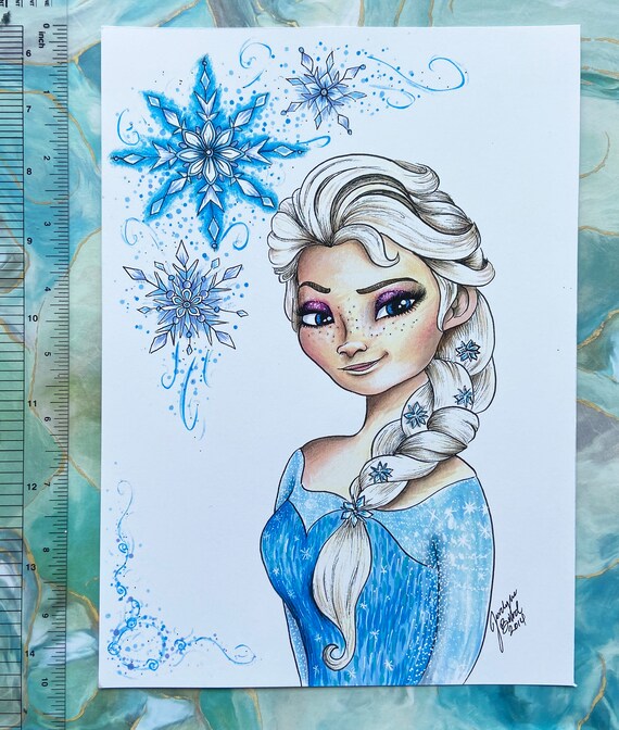 Elsa Print | Etsy