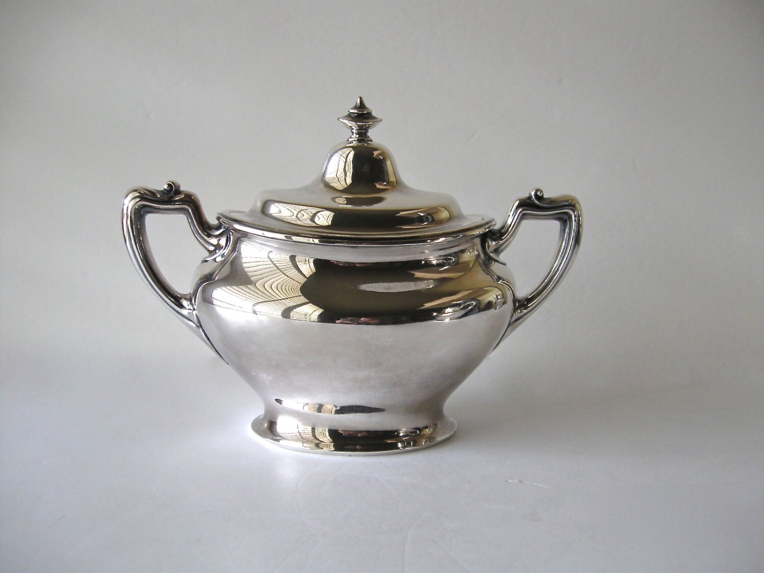 3-1910 銀食器　NEWPORT GORHAM コーヒーセット Vintage Newport Gorham Silverplate Silver Plated Teapot with