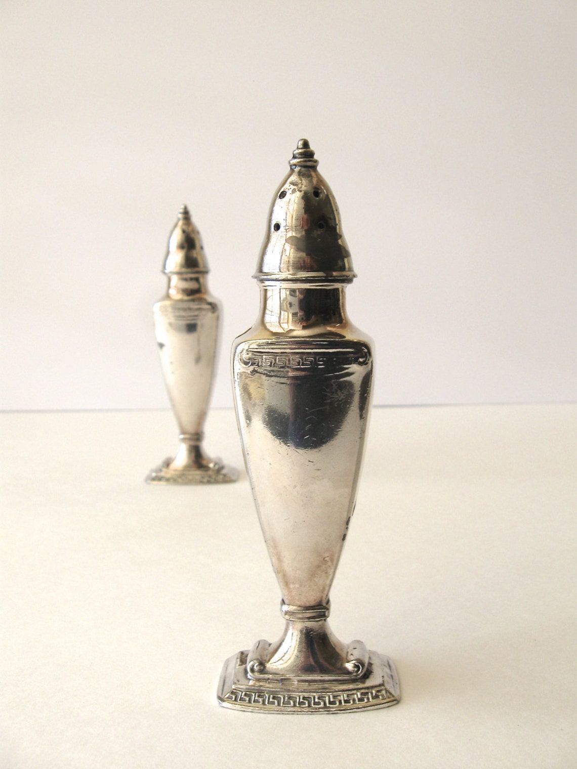 Vintage LaFrance Reg 504 Silver Plate Salt and Pepper Shakers Etsy