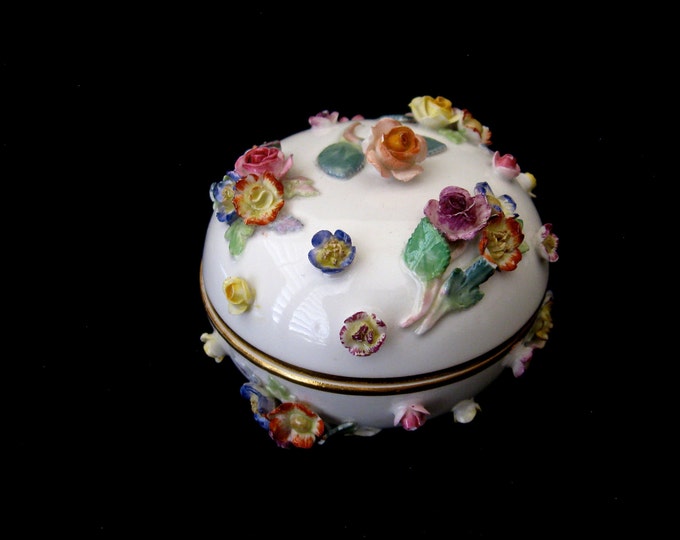 Antique Meissen German Porcelain Box / Etsy