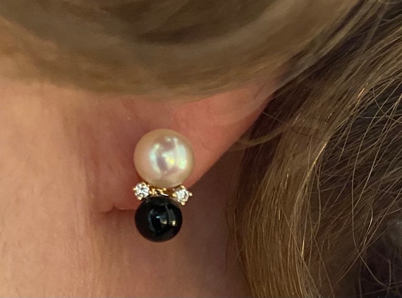 Tiffany \u0026 Co. Akoya Pearl Black Onyx 