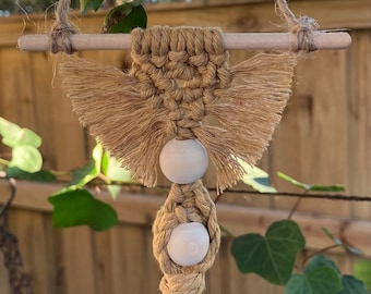 Boho Macrame Car Diffuser/Mini Wall Decor