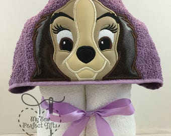 Girl Dog Hooded Towel, Monkey Hooded Towel Owl hooded bath towel, full size kids towel, birthday gift, beach towel Christmas gift, animal