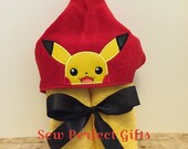 Articles Similaires à Pokemon à Capuche Serviette De Bain