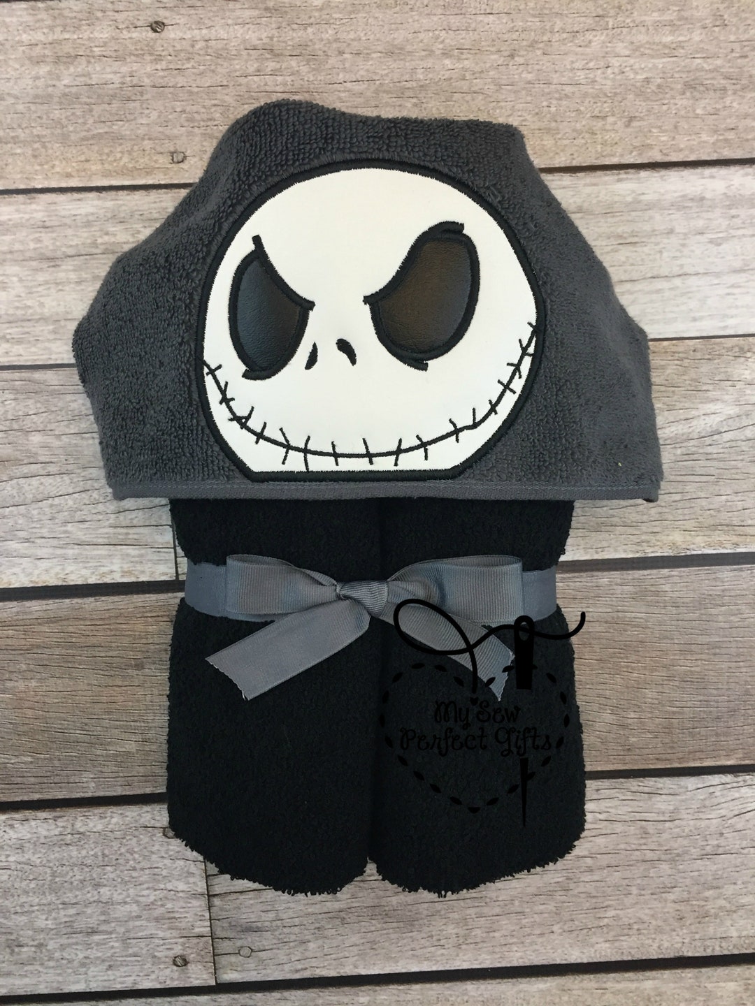 Nightmare Before Christmas Hooded Bath Towel Hooded Towel - Etsy