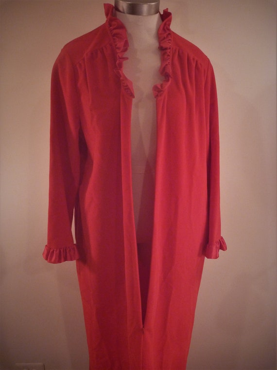 Velour Maxi  Kaftan Dress House Loungewear Robe M… - image 3