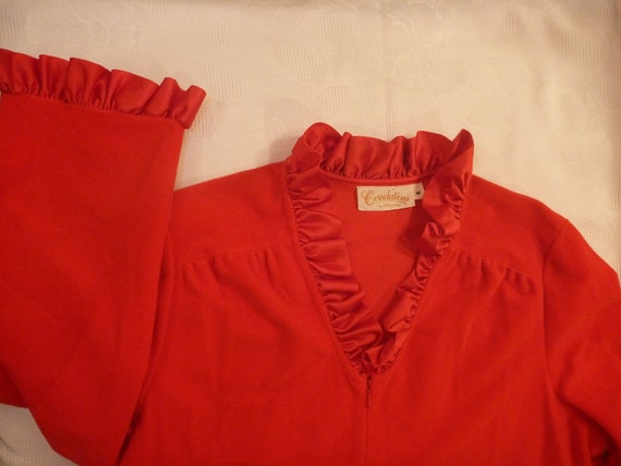 Velour Maxi Kaftan Dress House Loungewear Robe M