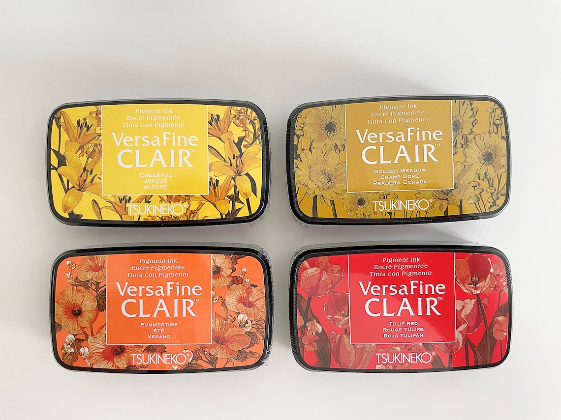 Versafine Clair ink pads 24 colors avalaible Ink pad for Etsy