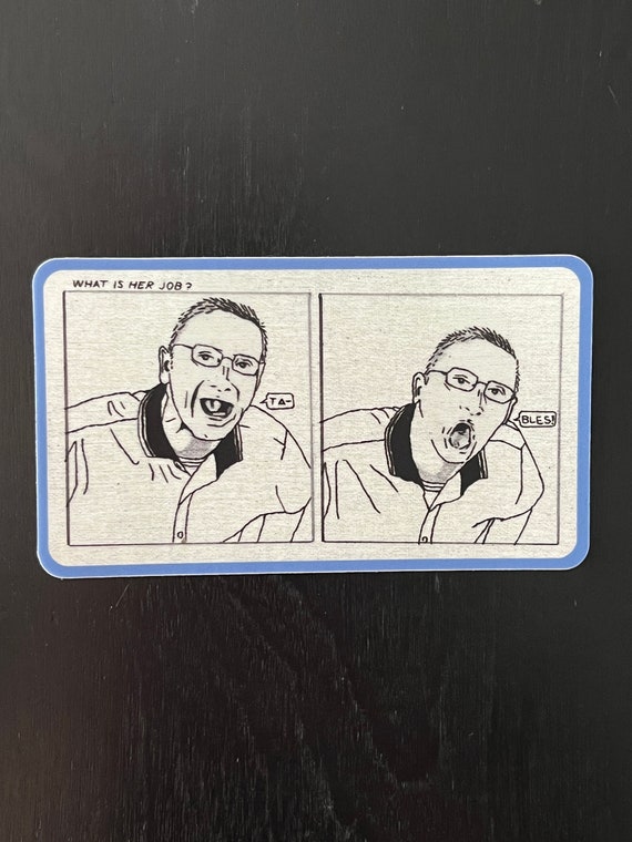 ITYSL What is Her Job TABLES Sticker Etsy