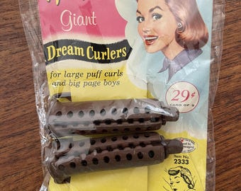 Bigodini vintage / Bigodini giganti Tip-Top Dream / Confezione da 2