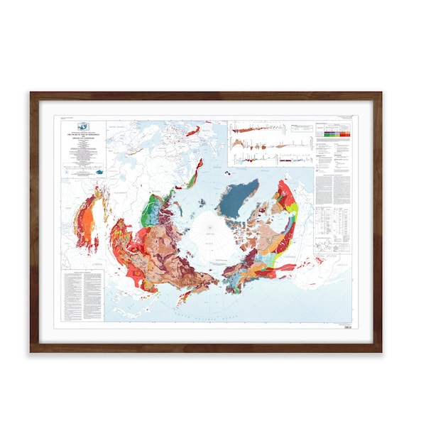 Circum-Arctic Map of Permafrost and Ground Ice Conditions, U.S. Geological Survey - 1997