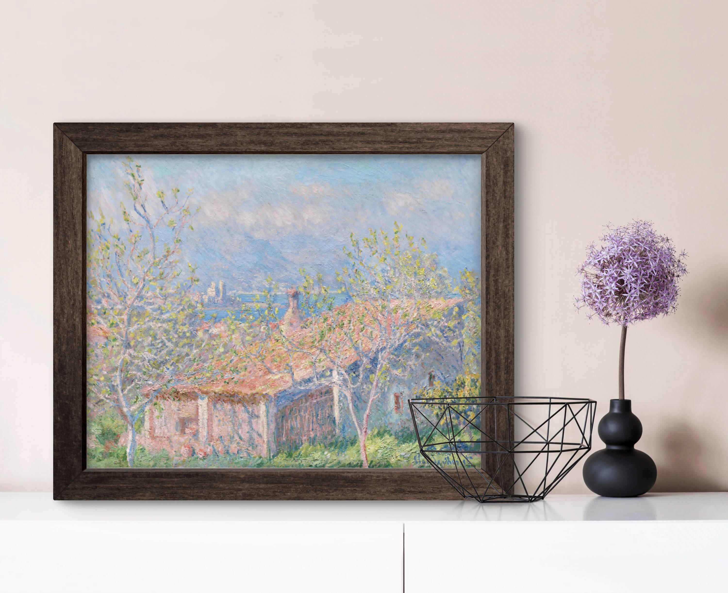 アンティーブの庭師の家、クロード・モネ - 1888年 額なしアート