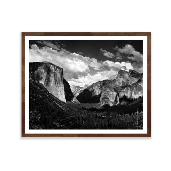 Yosemite Valley, California, Ansel Adams - 1934