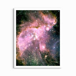 Star-Forming Regions - Hubble Space Telescope Unframed Print - Star Formation – NASA Astronomy Wall Art – Space Giclée Print