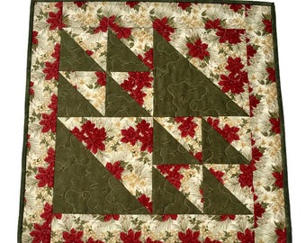 Christmas Quilted Table Topper Decor