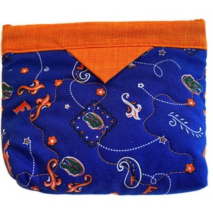 University of Florida Gators Accessory, Gators Cosmetic bag, LawsonCreations