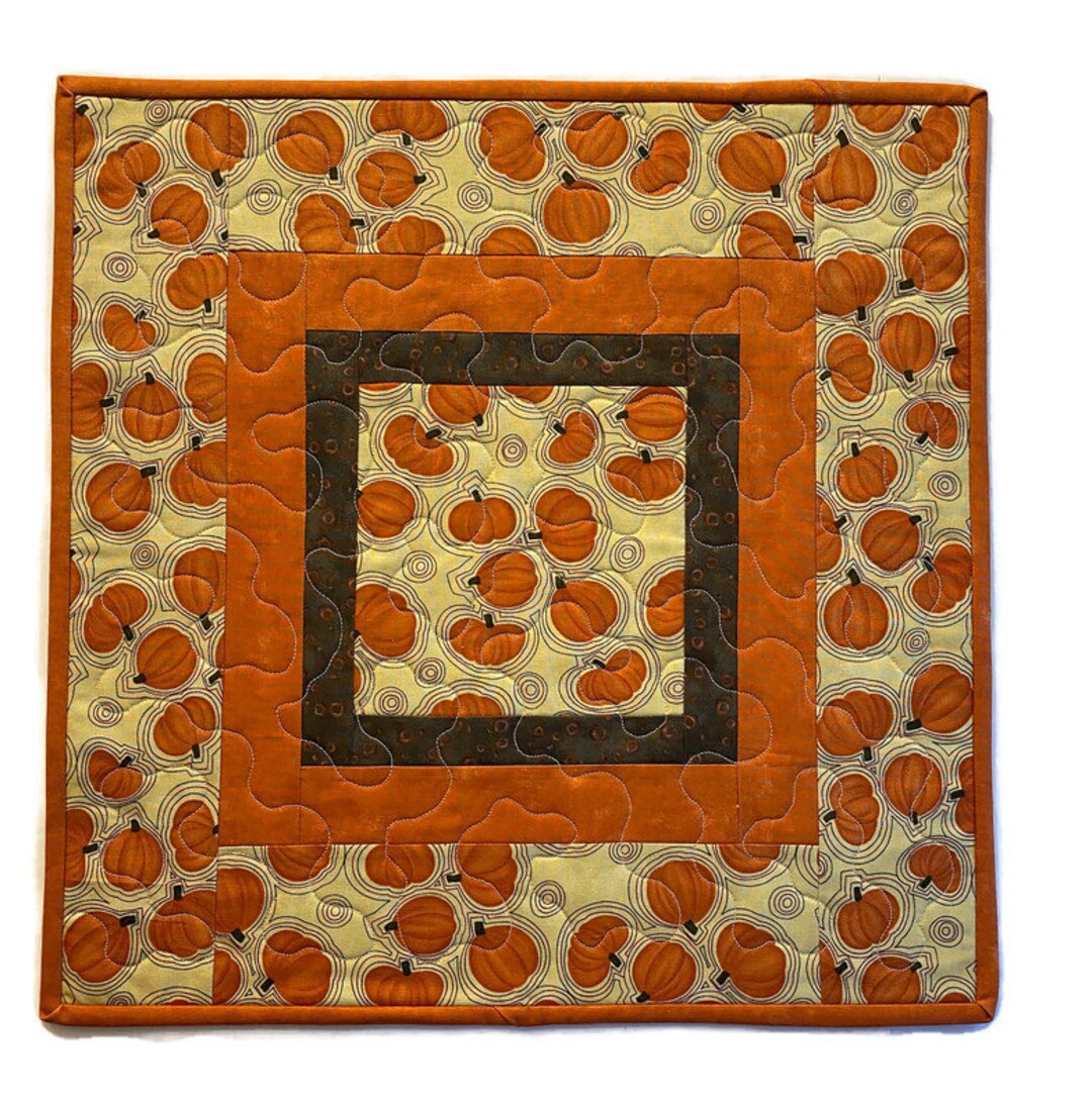 Fall Quilted Table Topper Decor - Etsy