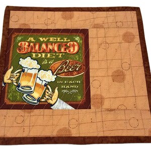 Quilted Tassenteppich Premium Bierliebhaber
