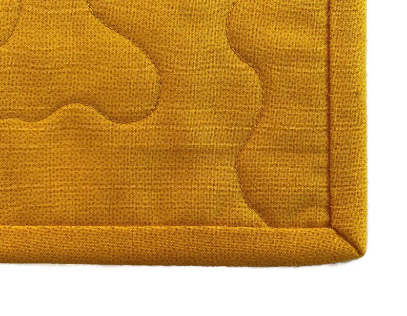 Green Bay Packers Quilted Fabric Mug Rug Coaster