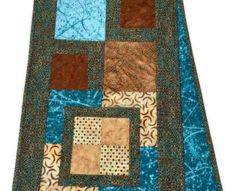 Modern Quilted Table Runner Decor