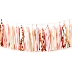 Rose Gold Confetti Balloon With Blush Pink 36 Inch Large & Small Ivory ...