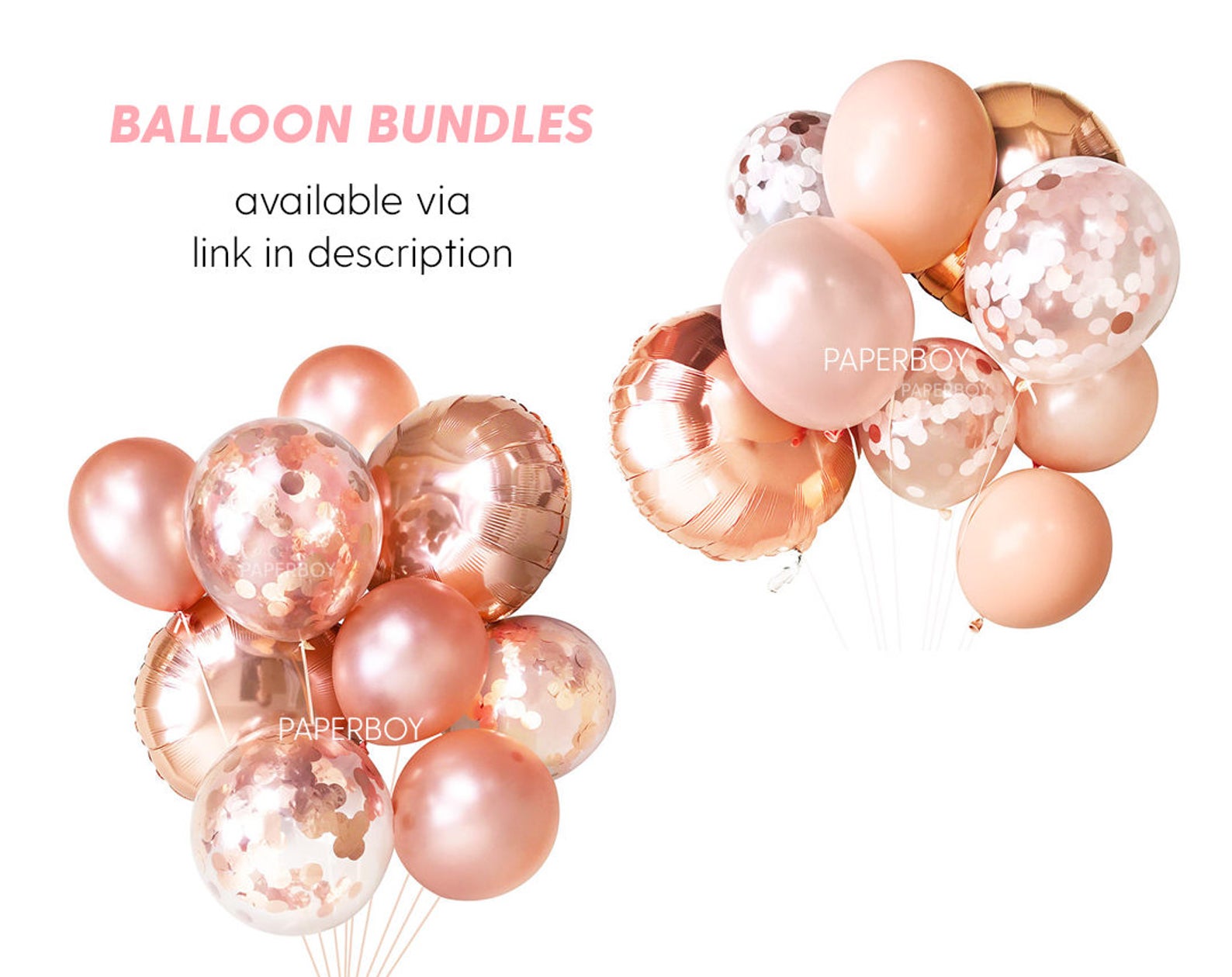 Red & Pink Confetti Balloon Tassel / Jumbo Balloon With Tassel Etsy