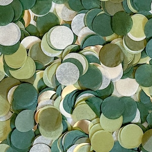Confetti Verde Smeraldo - Coriandoli di Carta Velina per Matrimonio di Eucalipto o Festa di Natale