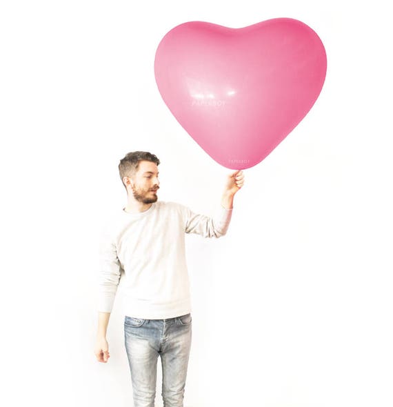 Blush Balloon 3ft giant large valentine wedding bride engaged love Best Day Ever