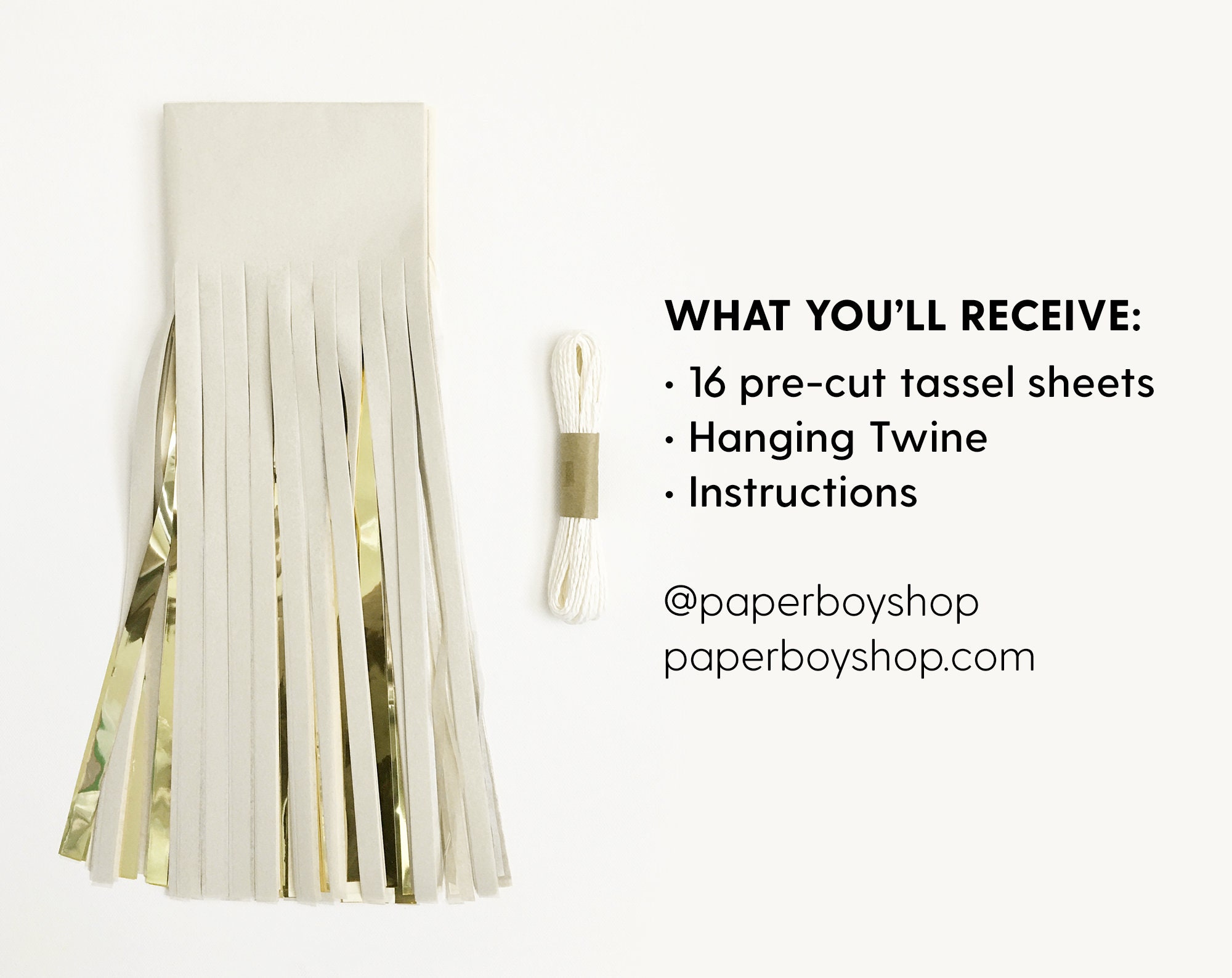 Balloon Tassel DIY Kit tassels Only Tissue Paper Tassel Etsy