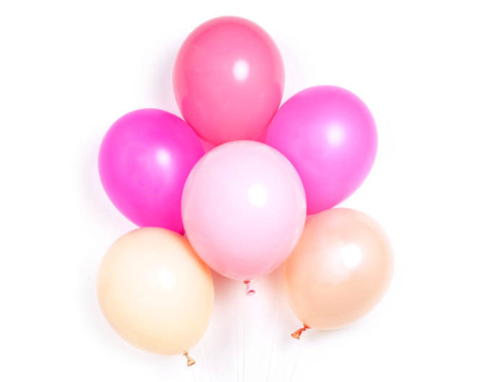 Apricot Balloons 11 Latex Standard Balloon 5 Etsy