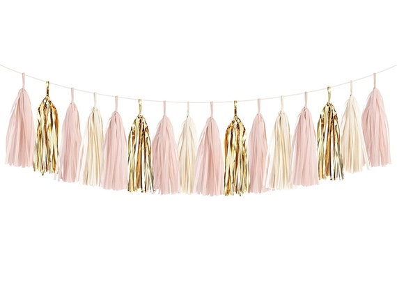 Wedding Balloon Tails or Tassel Garlands