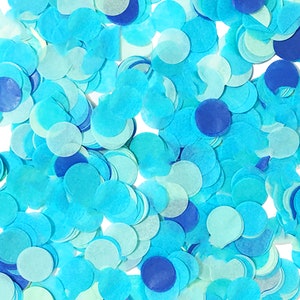 Blue Confetti Balloon Tassel Giant Large DIY Tassel Tail birthday Party ...