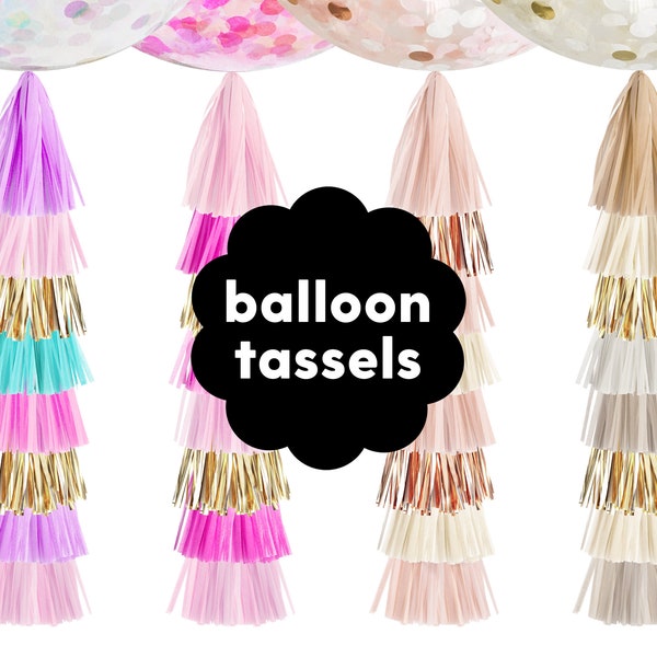 Tissue Paper Tassels Etsy