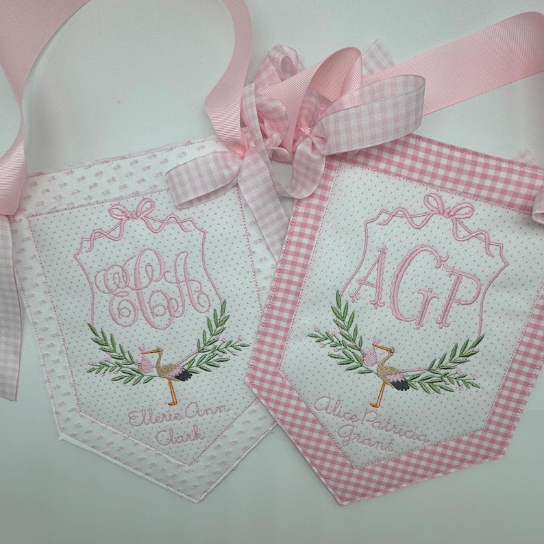 Custom Baby Banner Hospital Banner Baby Birth Announcement Wreath Sash ...