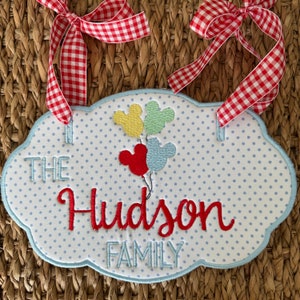 Vacation stroller tag, Princess stroller tag, Mouse Stroller tag,