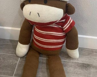 Mono calcetín de peluche extra grande vintage de DanDee