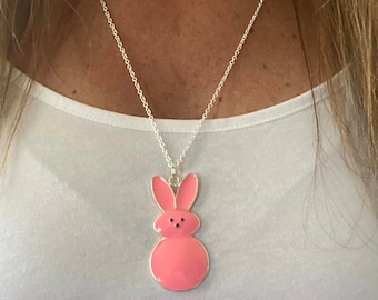 Collana con ciondolo con coniglio dolce, Collana for bambin