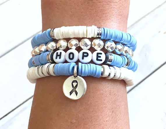 Periwinkle cancer bracelet sale