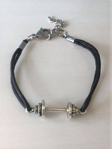 Motivational Bodybuilder Cord Bracelet