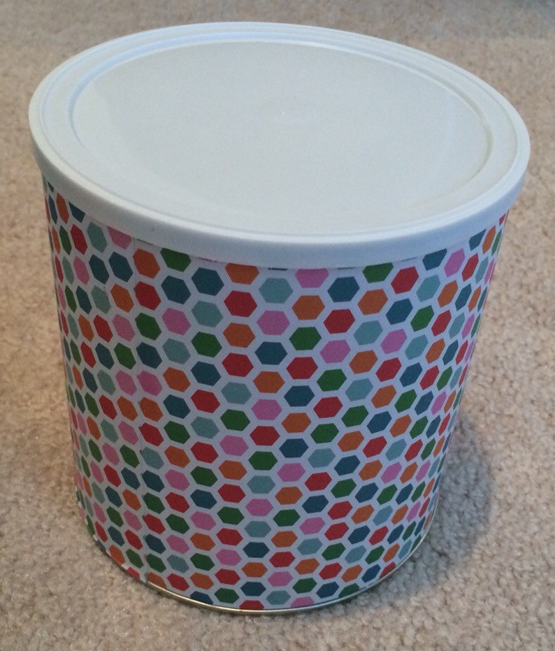 Decorative Tins With Lidscustompick Your Paper Choice. Etsy