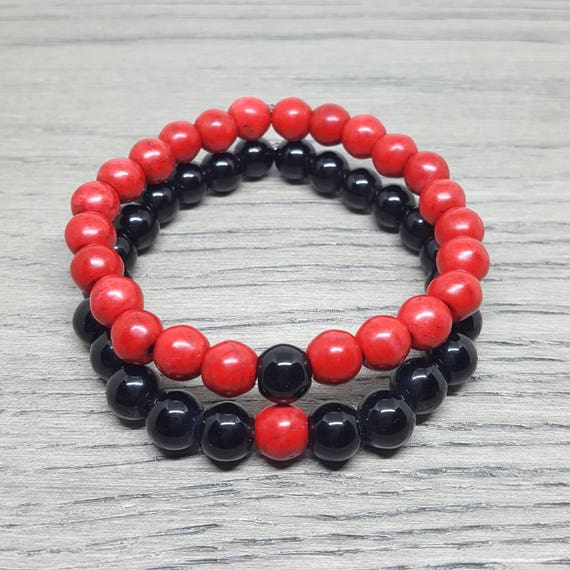 red distance bracelets