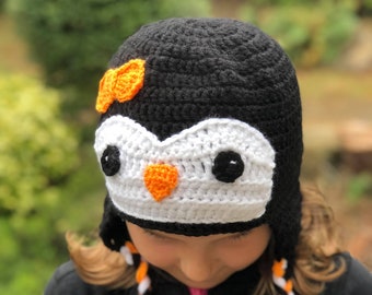 Penguin Beanie - Etsy UK