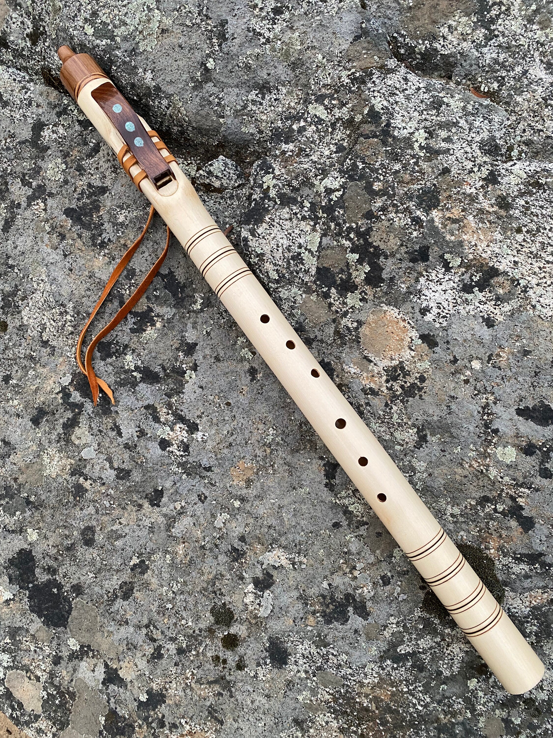 Native American Flute Key of Bass Am Made of Basswood Etsy