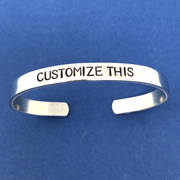 Custom Hand Stamped Bracelet, Bridesmaid Gift, Personalized Gift, Corporate Gift, Retreat Gift, Roman Numeral Bracelet, Girls Trip, Favors